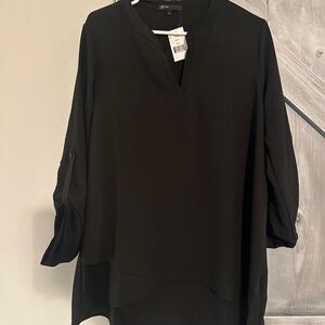Black blouse NWT